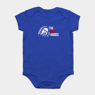 The dude abides - vintage design Baby Bodysuit